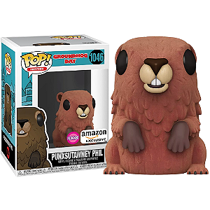 Funko Pop! Filme Feitiço No Tempo / Groundhog Day Punxsutawney Phil 1046 Exclusivo Flocked