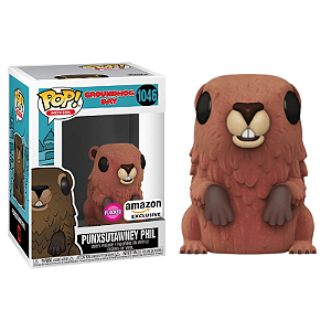 Funko Pop! Filme Feitiço No Tempo / Groundhog Day Punxsutawney Phil 1046 Exclusivo Flocked