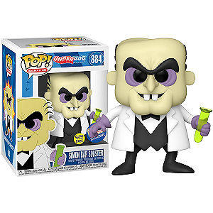 Funko Pop! Animation Underdog Simon Bar Sinister 884 Exclusivo Glow