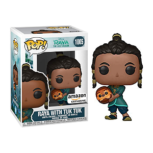 Funko Pop! Disney Raya e o Ultimo Dragão Raya With Tuk Tuk 1005 Exclusivo