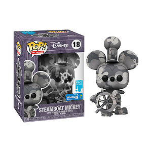 Funko Pop! Art Series Disney Mickey Mouse Steamboat Mickey 18 Exclusivo