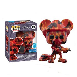 Funko Pop! Disney Art Series Firefighter Mickey 19 Exclusivo