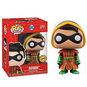 Funko Pop! Dc Comics Robin 377 Exclusivo Chase