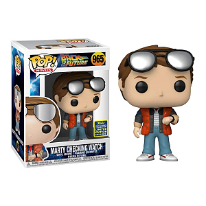 Funko Pop! Filme De Volta Para o Futuro / Back To The Future Marty Checking Watch 965 Exclusivo