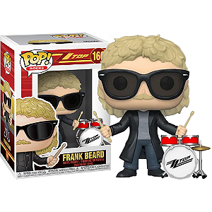 Funko pop! Rocks ZZ Top Frank Beard 166