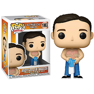 Funko Pop! Filme O Virgem de 40 Anos Andy Stitzer Waxed 1063
