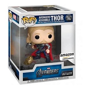 Funko Pop! Marvel Deluxe Avengers Thor 587 Exclusivo