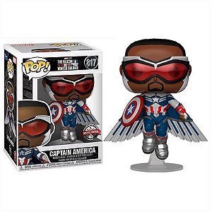 Funko Pop! Marvel The Falcon & Winter Soldier Captain America 817 Exclusivo