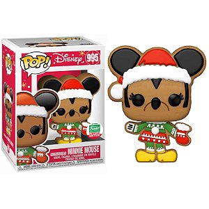 Funko Pop! Disney Mickey Gingerbread Minnie Mouse 995 Exclusivo