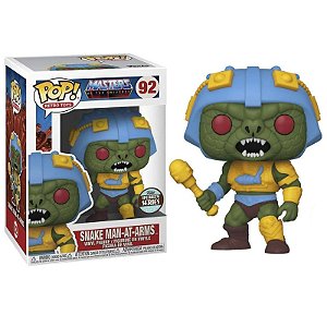 Funko Pop! Television Masters Of The Universe Snake Man At Arms 92 Exclusivo