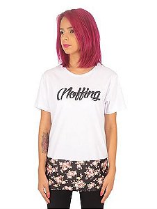  Camiseta Long Feminina Floral - Noffing Cloths 