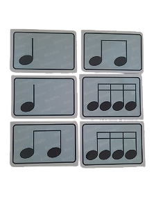 Figuras Musicais Pares Ritmos Básicos – A21 | Método Brinqtoc