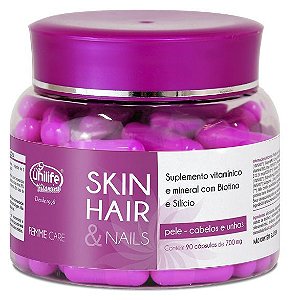 Skin Hair E Nails Femme Care - Unilife - 90 Capsulas
