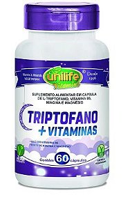 Triptofano + Vitaminas - Unilife - 60 cápsulas