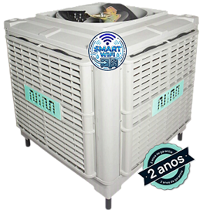 Climatizador Evaporativo industrial Modelo NI23AS para áreas até 250m² com 2 anos de garantia
