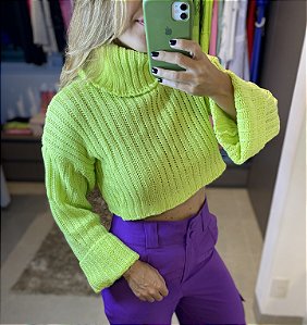 Cropped Tricot Gola