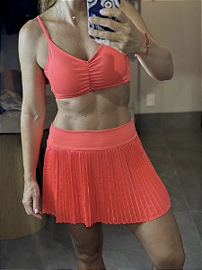 Saia plissada FerPlay Fitness