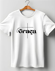 Camiseta Salvo Pela Graça Moda Cristão