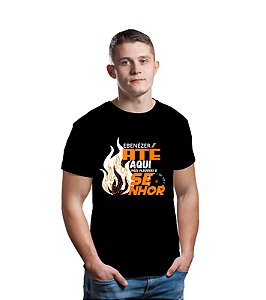 Camisetas Ebenezer Até aqui nos Ajudou o Senhor