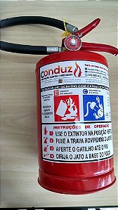 Extintor Pó Químico 4Kg - classe B:C