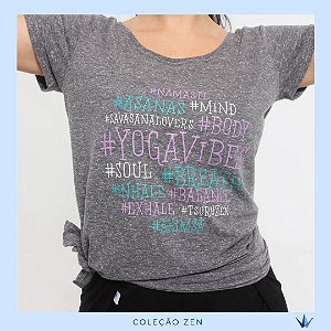 Camiseta Yoga Amarração