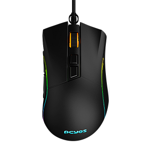 Mouse Gamer Pcyes Valus - 12400 Dpi - Rgb - 8 Botões - Pmgvlbv