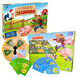 O Pequeno Fazendeiro Jogo De Tabuleiro Mesa Infantil Criança