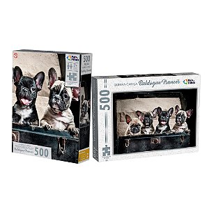 Quebra-Cabeça 500 Peças Paisagens Animais Vários Modelos