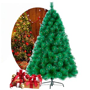 Árvore De Natal Grande Pinheiro Decoração 210 Galhos 1,80m