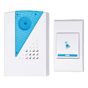 Campainha Sem Fio 50mt Toques Bivolt Tomada Casa Escritório