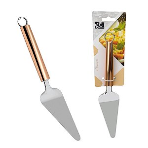 Espátula De Bolo Aço Inox 27cm Luxo Sobremesa Doces Torta