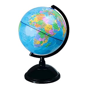 Globo Terrestre Escolar Giratório Político Mapa Mundi Mesa