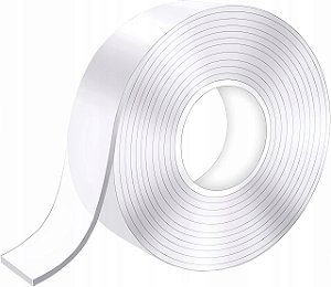 Fita Adesiva Transparente NanoGel Dupla Face Alta Fixação 3M