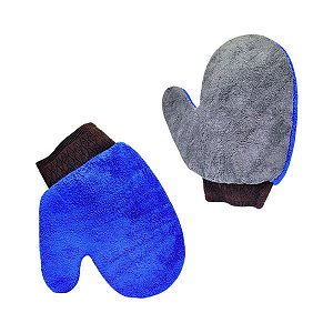 Luva de Limpeza Microfibra Automotiva Moto Super Absorvente