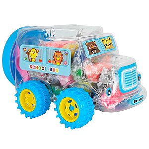 Brinquedo Massinha Mania Carro P/ Modelar Criança Kit Modelagem Educativo Infantil Criativo