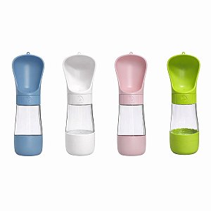 Garrafa 2 em 1 Comida e Água para Cães e Gatos 320ml 170ml