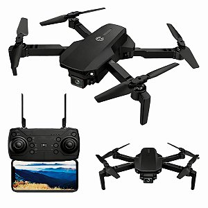 Drone Controle Remoto C/ Câmera HD Wi-fi 360º Flip 2.4GHz Luz de Led