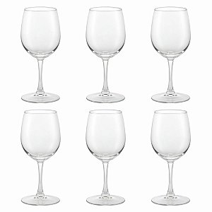 Jogo de Taças para Vinho Lanty Legacy 6 Peças 465 ml