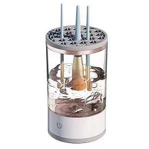 Limpador de Pincéis de Maquiagem Automático Elétrico 7000rpm