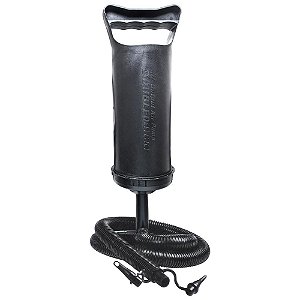 Bomba de Ar Manual Portátil Para Infláveis com 3 Ponteiras