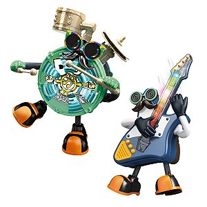 Brinquedo Dancing Bateria e Guitarra Som e Luz