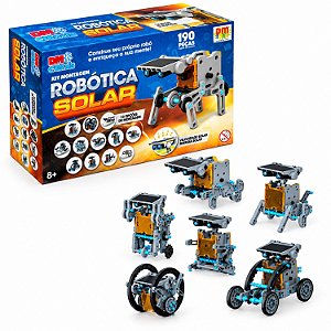 Kit Robotica Energia Solar Educacional Infantil 13 Em 1