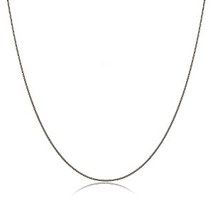 GARGANTILHA ROLETÊ 50 CM RÓDIO NEGRO