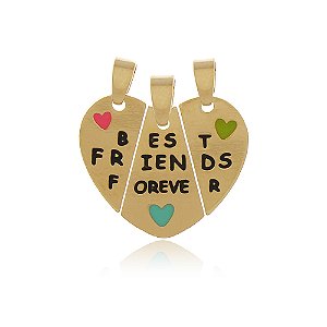 PINGENTE 3 MELHORES AMIGAS