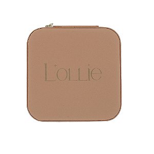 PORTA-JOIAS PEQUENO ROSA COM ZÍPER
