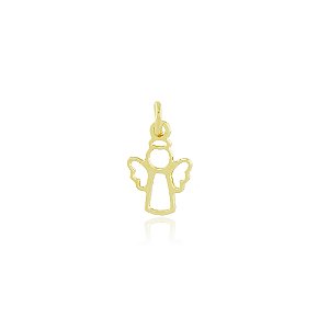 PINGENTE ANJO BANHADO A OURO 18K