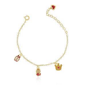 PULSEIRA INFANTIL GATINHA BAILARINA