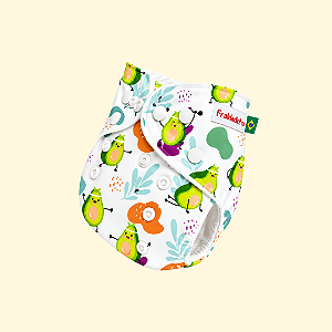 Fralda ecológica Abacate | Coleção Fraldadinhos