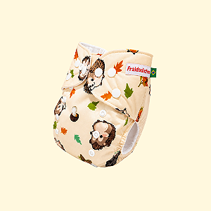 Fralda ecológica Ouriço | Coleção Fraldadinhos