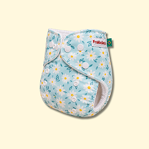 Fralda ecológica Margarida | Coleção Fraldadinhos